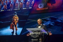 U.S. Air Force Maj. Gen. (ret.) H.D. "Jake" Polumbo was the guest speaker during the Beale Air Force Ball 2024 commemorating the 77th birthday of the U.S. Air Force at Wheatland, California, September 12, 2024.