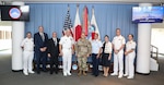 Vice Adm Karl Thomas, Rear Adm. Rebecca Ore, and Mr. Steve Parode and staff visited U.S. Army Japan Camp Zama for a brief by the Asian Studies Detachment on Sep. 13.