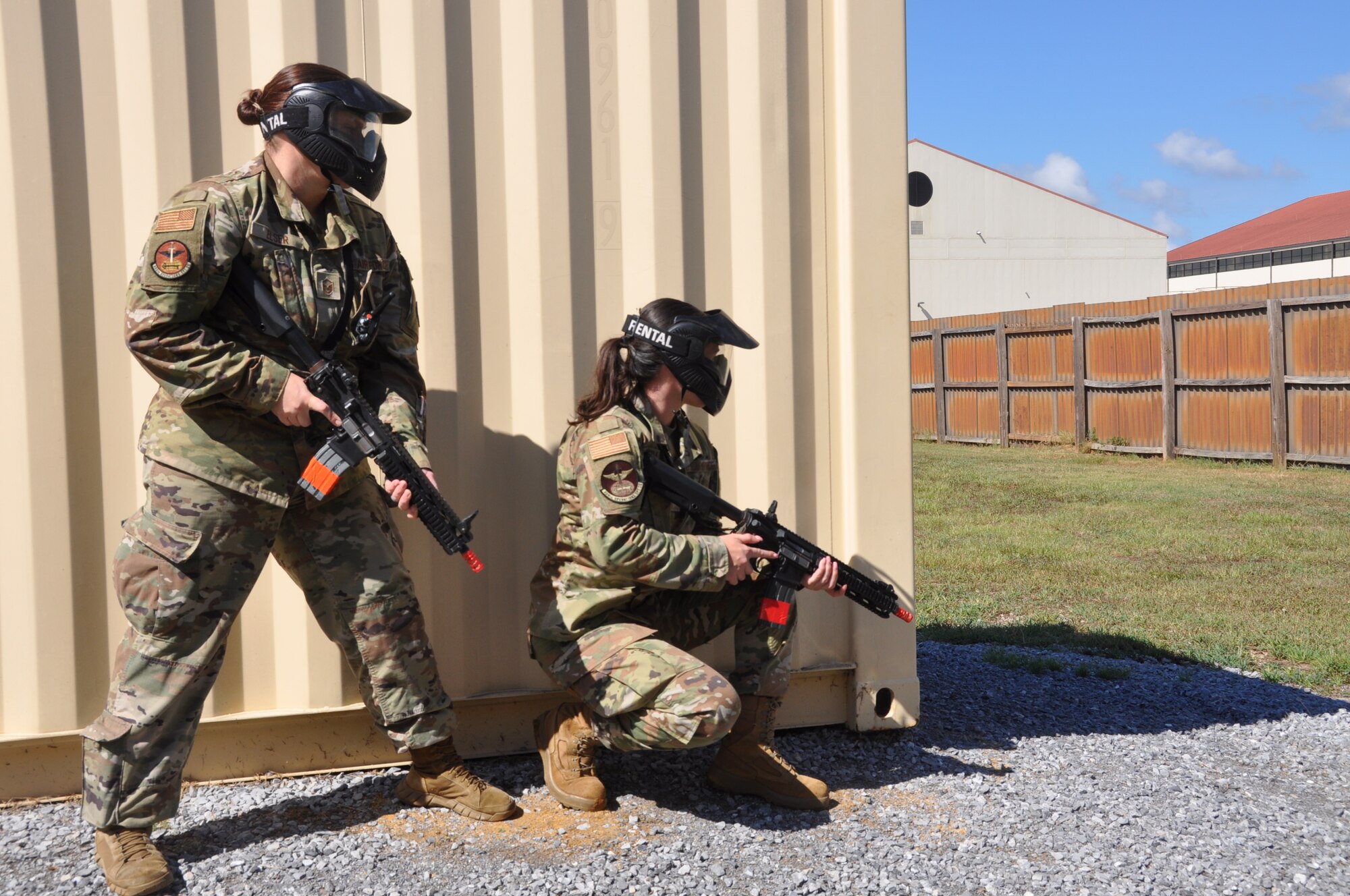 people participate in an exercise