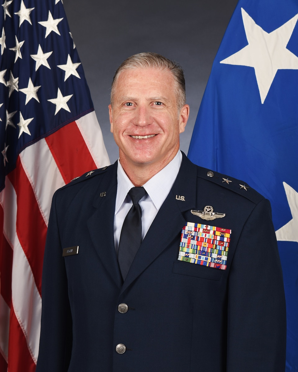 This is the official portrait of Maj. Gen. David S. Eaglin.
