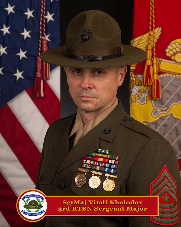 Sergeant Major Vitali I. Kholodov 3rd Battalion, Recruit Training Regiment, MCRD San Diego