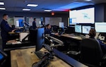 Featured Image ATTACHED: U.S. Coast Guard operations specialists stand watch in the Ninth District Command Center in Cleveland, Ohio, Jan. 24, 2024. Operations specialists are tactical command and control experts, coordinating responses to a wide variety of Coast guard missions, including search and rescue, maritime law enforcement, marine environment protection, homeland security, and national defense. (U.S. Coast Guard photo by Petty Officer 2nd Class Jessica Fontenette)