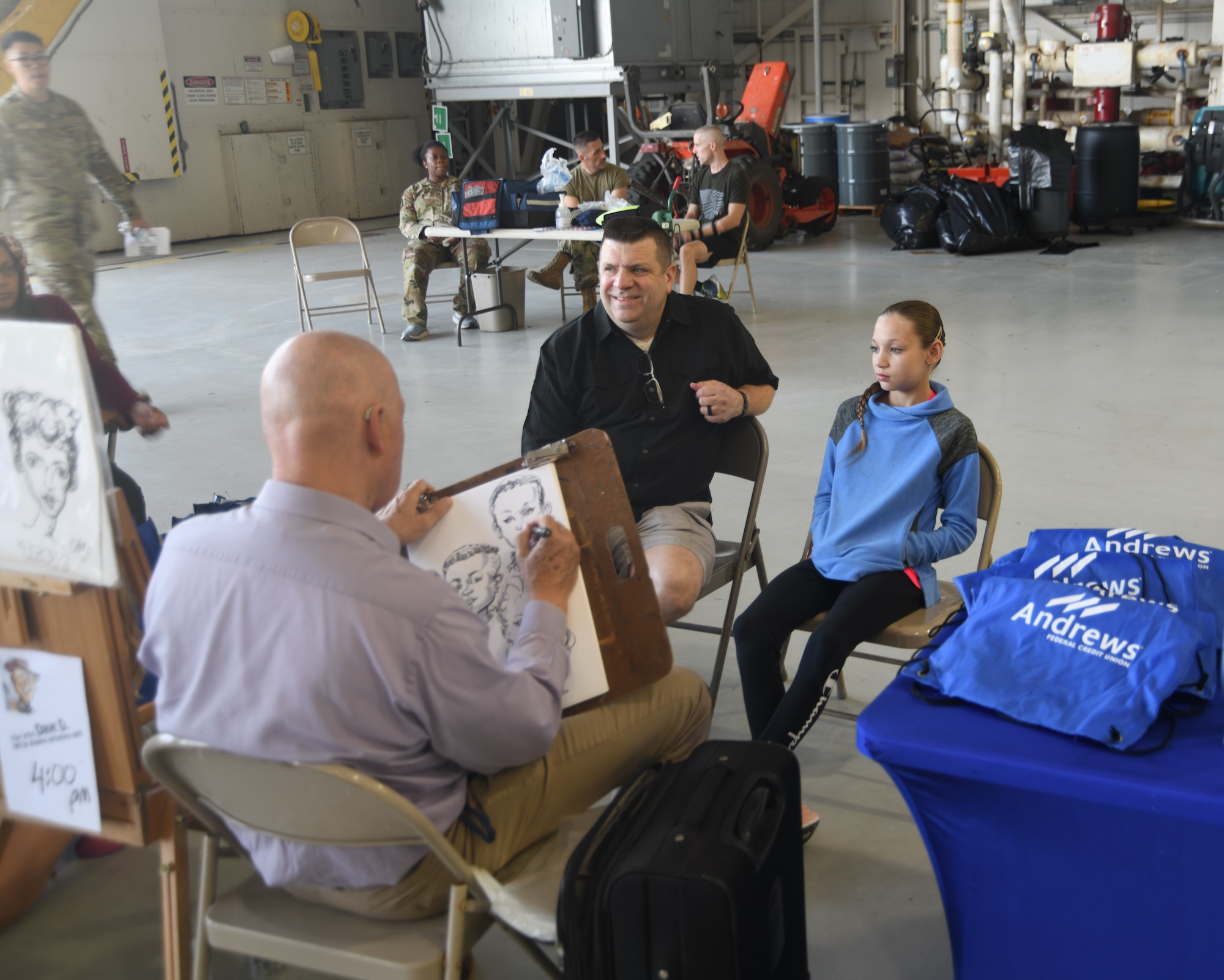 The 459th Air Refueling held its annual family day during the September 2024 UTA at Joint Base Andrews, Md., to provide wing Airmen and their families an opportunity to unwind, share in comradery, and to get to know each other. The servicemember volunteers and business supporters from the local community made this event a success. (U.S. Air Force photo by Lt. Col. Timothy Smith)
