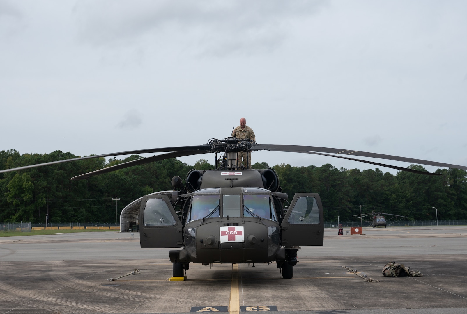 VNG staged, ready in Abingdon for possible severe weather response operations