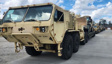 Georgia National Guard Soldiers of the Augusta-based 878th Engineer Battalion assembled personnel and heavy equipment to respond to communities impacted by Hurricane Helene. Engineer units of the Georgia Army and Air National Guard are capable of clearing roads and fallen trees to assist as directed by the Georgia Emergency Management and Homeland Security Agency.