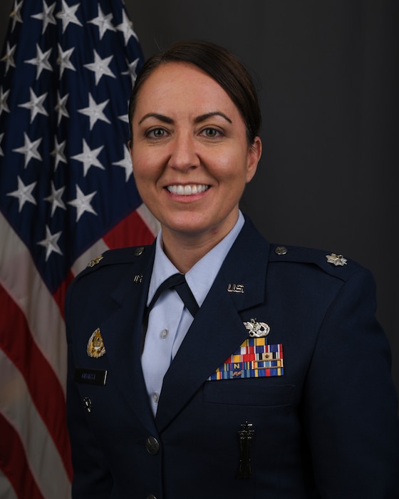 Lt. Col. Karen M. Gharst is the Commander of 445th Maintenance Group, Wright-Patterson Air Force Base, Ohio.
