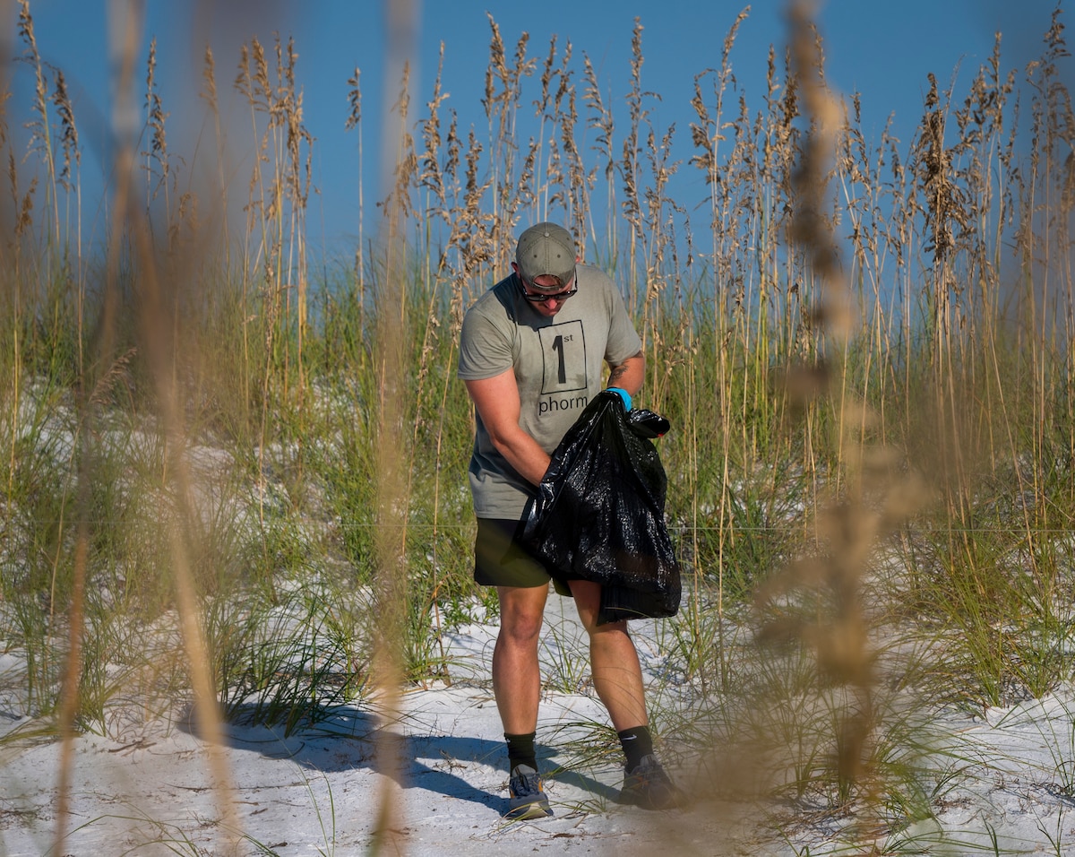 Beach clean up