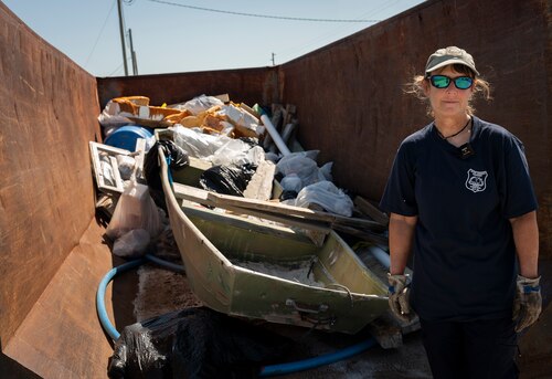 Beach clean up