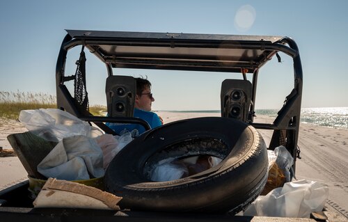 Beach clean up