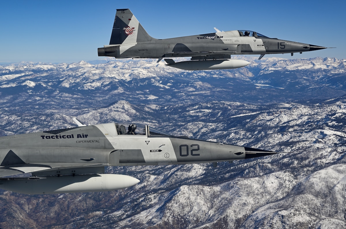 A photo of an F-35 Advanced Tiger fighter aircraft