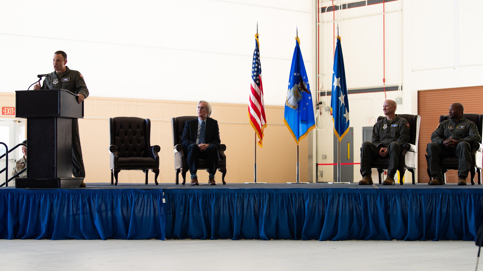 AMC commander delivers remarks