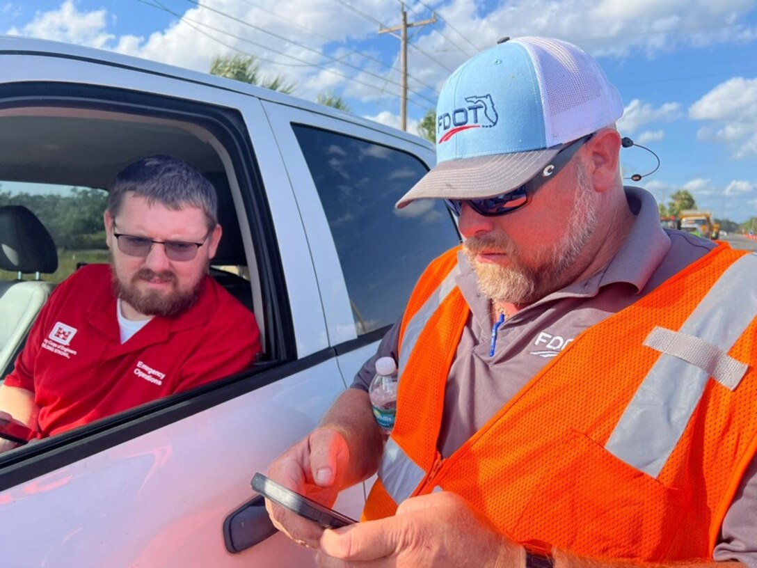 USACE Coordinating with local agencies after Hurricane Helene.