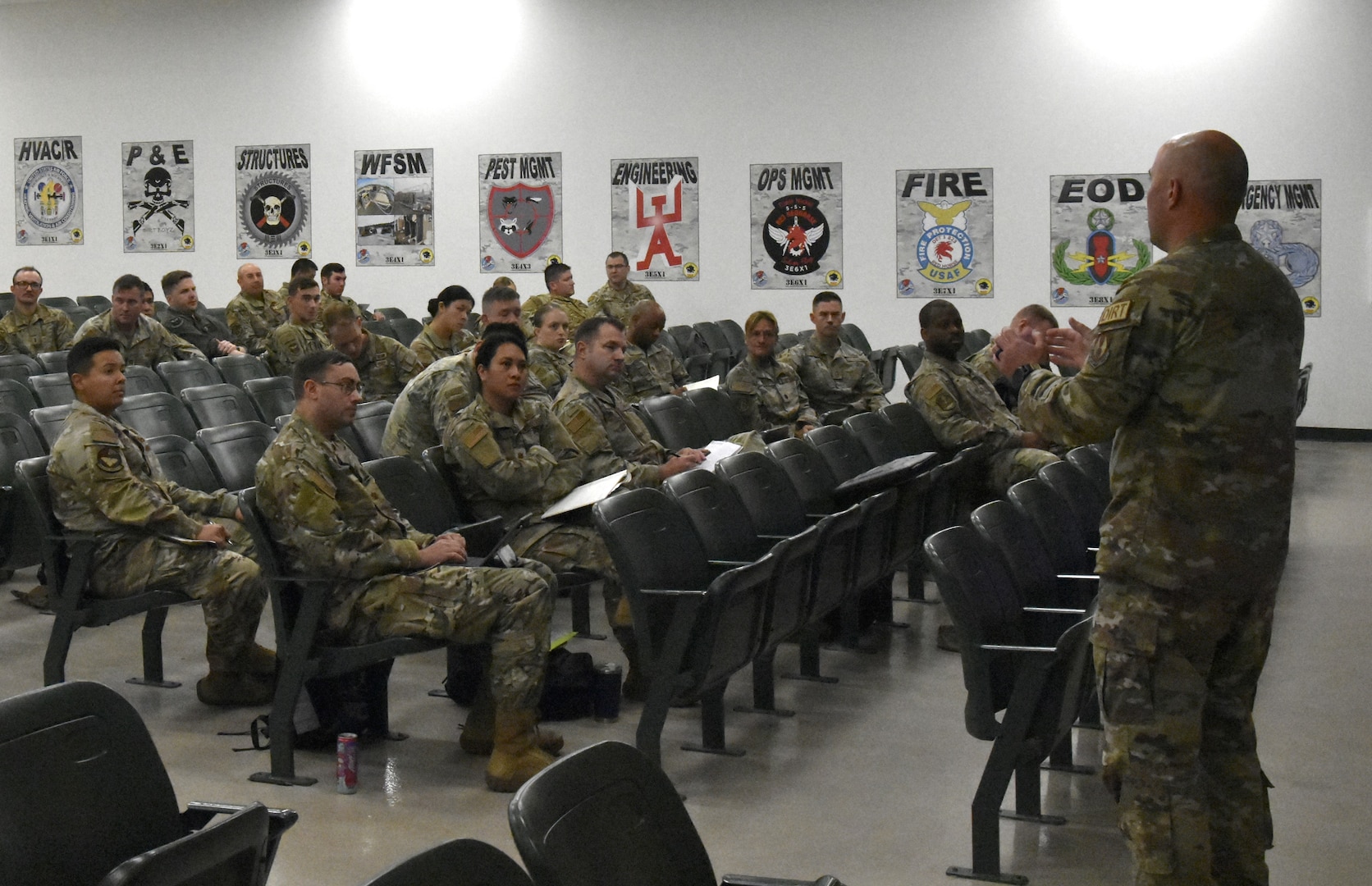 Airmen meeting