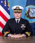 Cmdr. Andrew T. Johnson, Officer in Charge, Naval Computer and Telecommunications Area Master Station (NCTAMS) Pacific Detachment Puget Sound