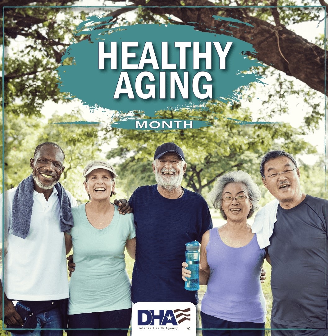 September is Healthy Aging Month, a time to recognize the positive aspects of aging and raise awareness about the physical and mental health of older adults.