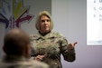 U.S. Army Reserve Brig. Gen. Karen Monday-Gresham, commander of the 7th Mission Support Command MSC), addresses students during a unit safety officer course, Tuesday, Sept. 12, 2024 hosted at Daenner Kaserne, in Kaiserslautern, Germany. 



The 7th MSC's safety director, Ms. Stefanie Diaz, hosted the course, enabling 15 students from the 21st theater Sustainment Command, the 16th Sustainment Brigade, Public Health Command Europe and her own 7th MSC to complete the three-day training. 



The 7th Mission Support Command is the U.S. Army Reserve presence in Europe. Comprised of 26 units across Germany and Italy, the 7th MSC provides logistical and sustainment resources in support of U.S. Army Europe - Africa missions across the theater. For more stories and information on the 7th Mission Support Command, connect on Facebook @7thmsc. (U.S. Army Reserve photo by Sgt. 1st Class Jessica Forester)