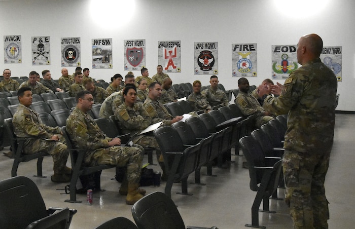 Airmen meeting