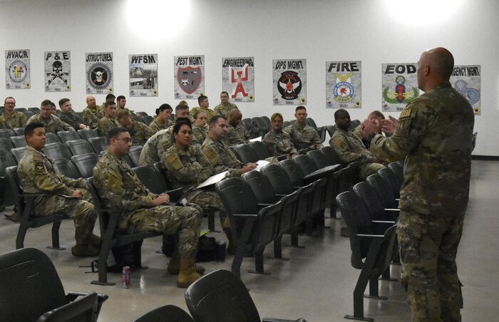 Airmen meeting