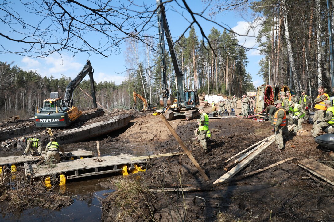 Preparing a floating platform