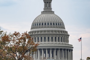 A view of the U.S. Capitol.