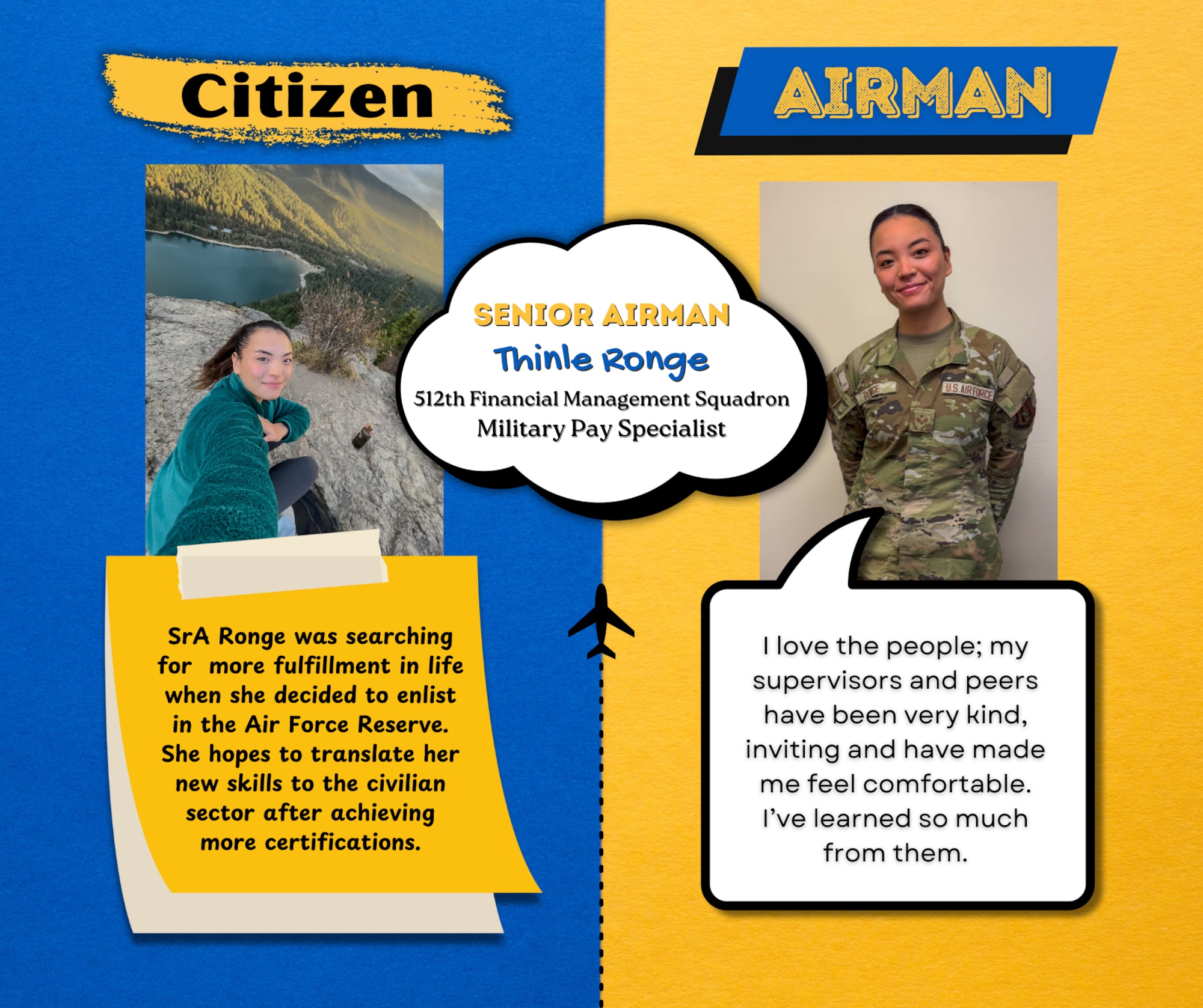 Citizen Airman: Senior Airman Thinle Ronge