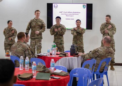 Civil affairs Soldiers exchange expertise, experiences during Salaknib 2025