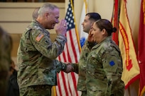 88th Readiness Division welcomes Fort McCoy Garrison into command through patching ceremony