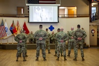 88th Readiness Division welcomes Fort McCoy Garrison into command through patching ceremony