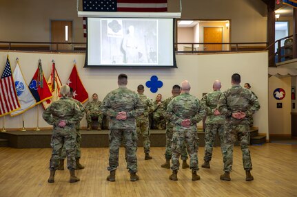 88th Readiness Division welcomes Fort McCoy Garrison into command through patching ceremony