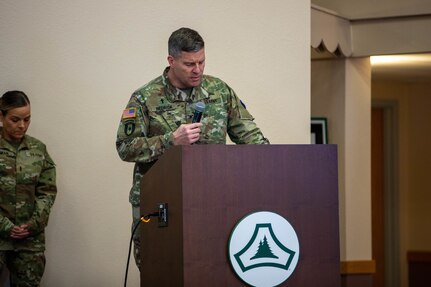 88th Readiness Division welcomes Fort McCoy Garrison into command through patching ceremony