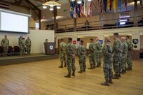 88th Readiness Division welcomes Fort McCoy Garrison into command through patching ceremony
