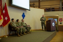 88th Readiness Division welcomes Fort McCoy Garrison into command through patching ceremony