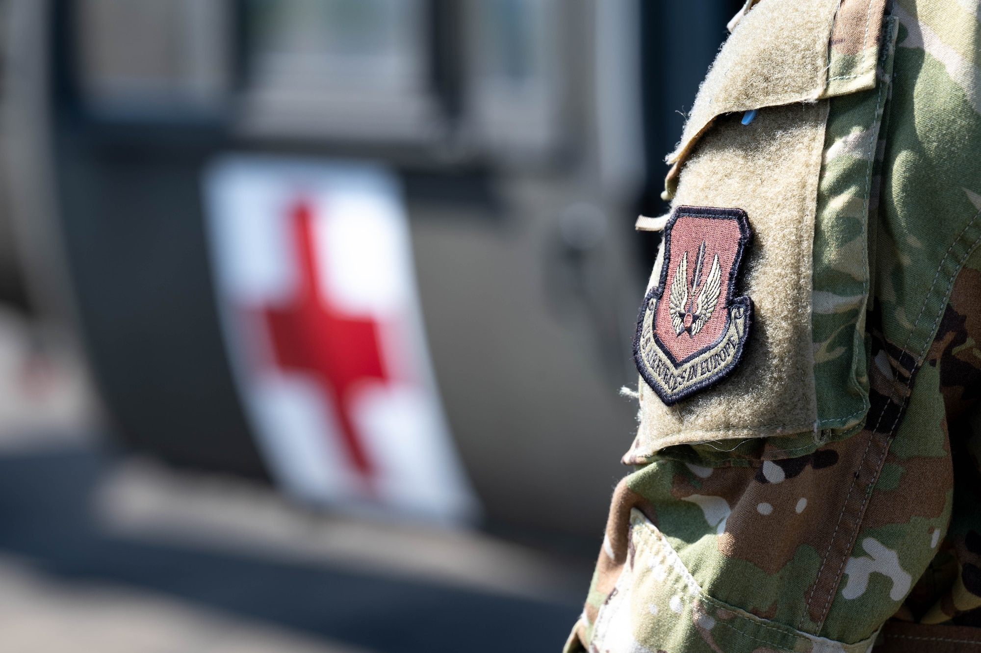 U.S. Airmen take part in military exercise