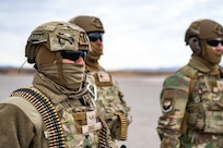 Airmen during an exercise