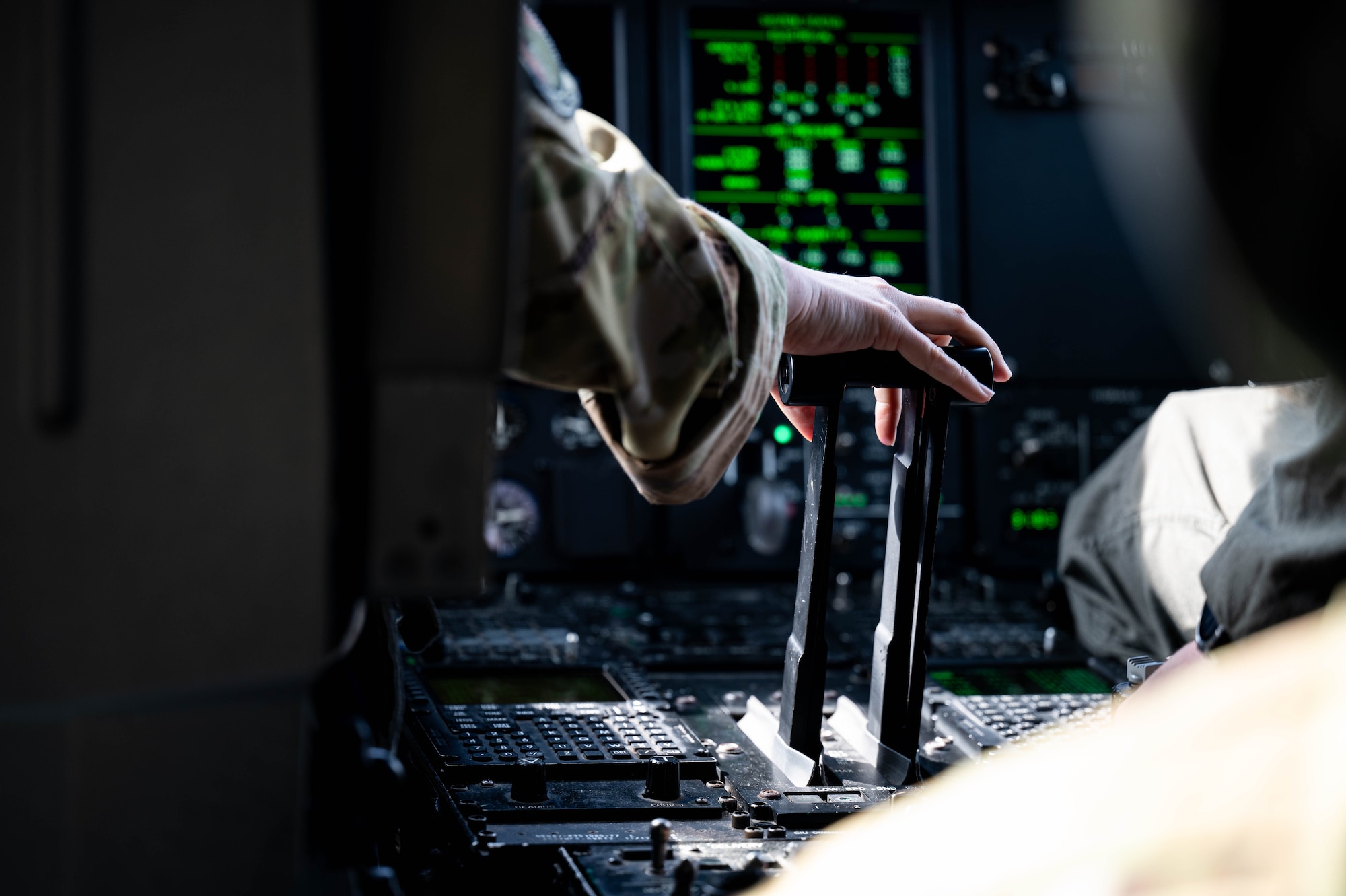U.S. Airmen take part in military exercise