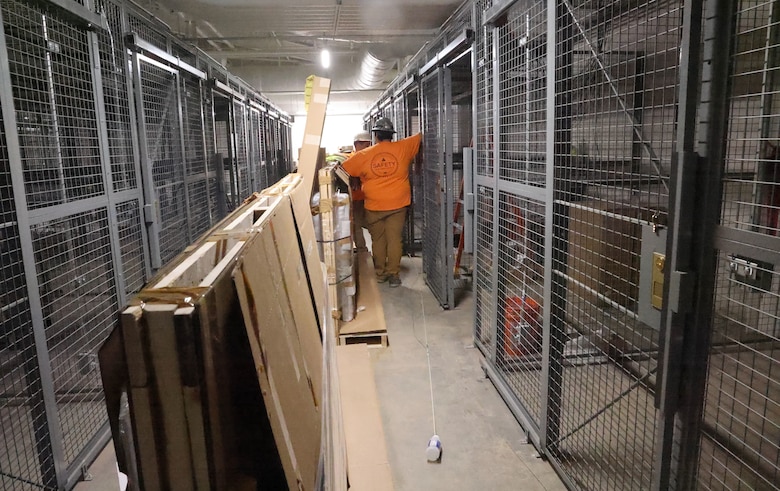 Picture of the inside of a building under construction.