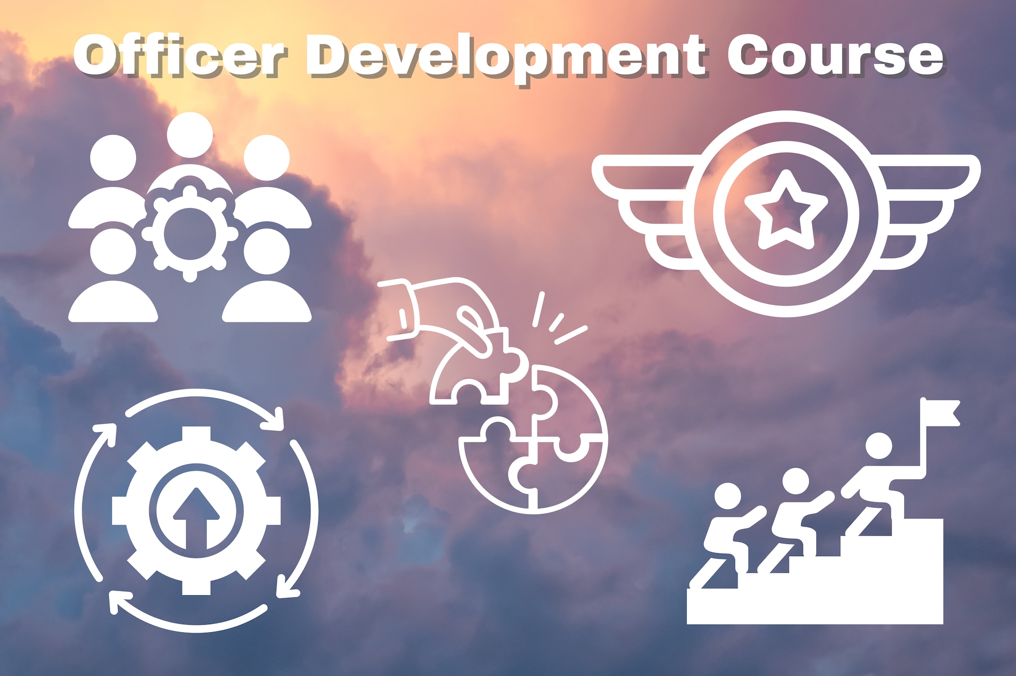 Officer Development Course graphic.