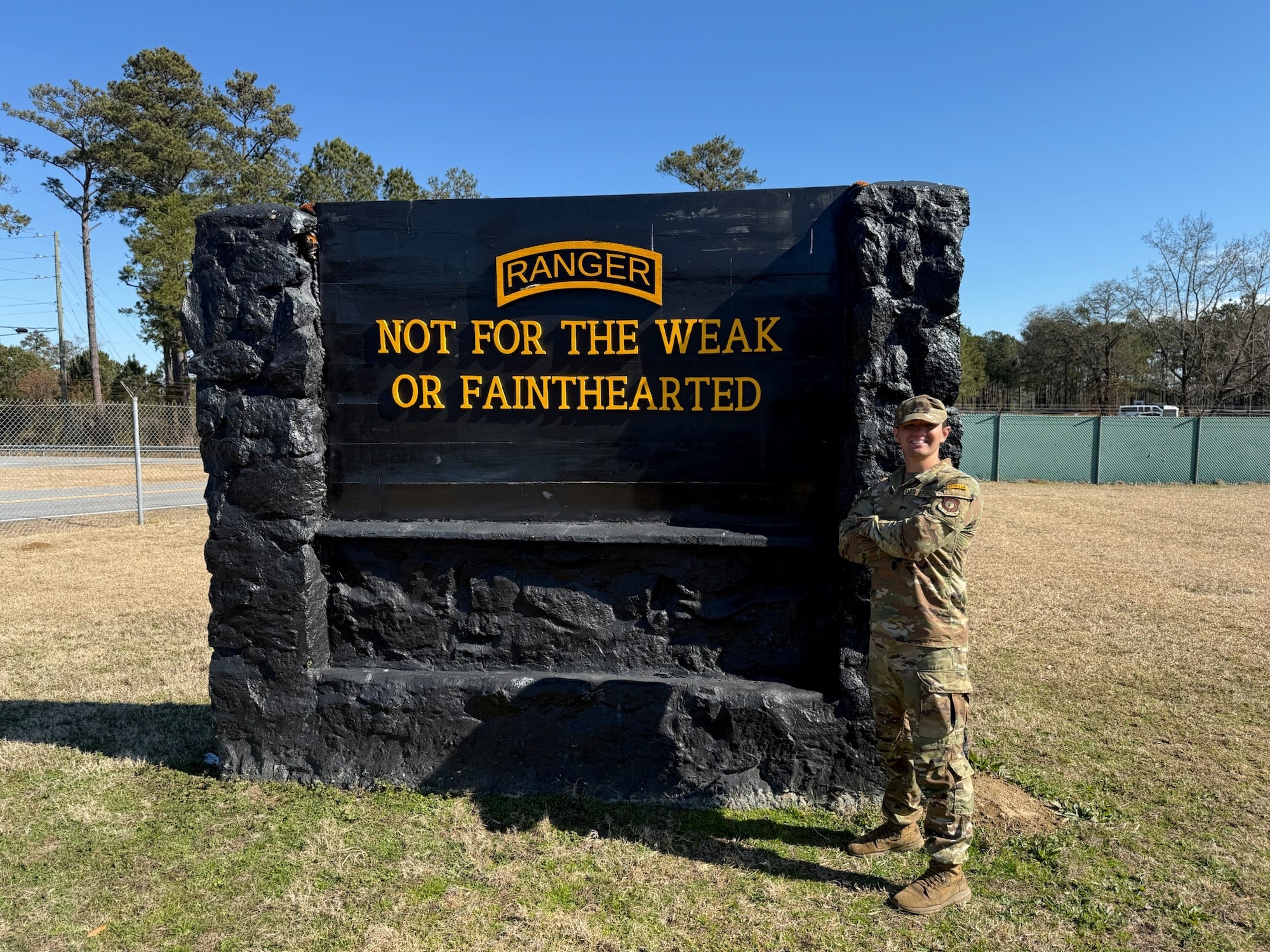 Capt. Daniel Webber graduated from the Army’s Ranger Course, Jan. 24, 2025. The Colleyville, Texas, native was presented with the coveted Ranger Tab after completing the grueling 62-day course. Webber is an acquisitions officer with Kessel Run, the largest software development and acquisitions unit within the DoD.  (Courtesy Photo).