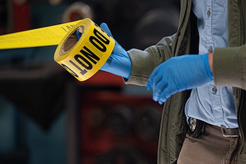 Image of police investigator