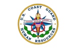U.S. Coast Guard Human Resources logo.