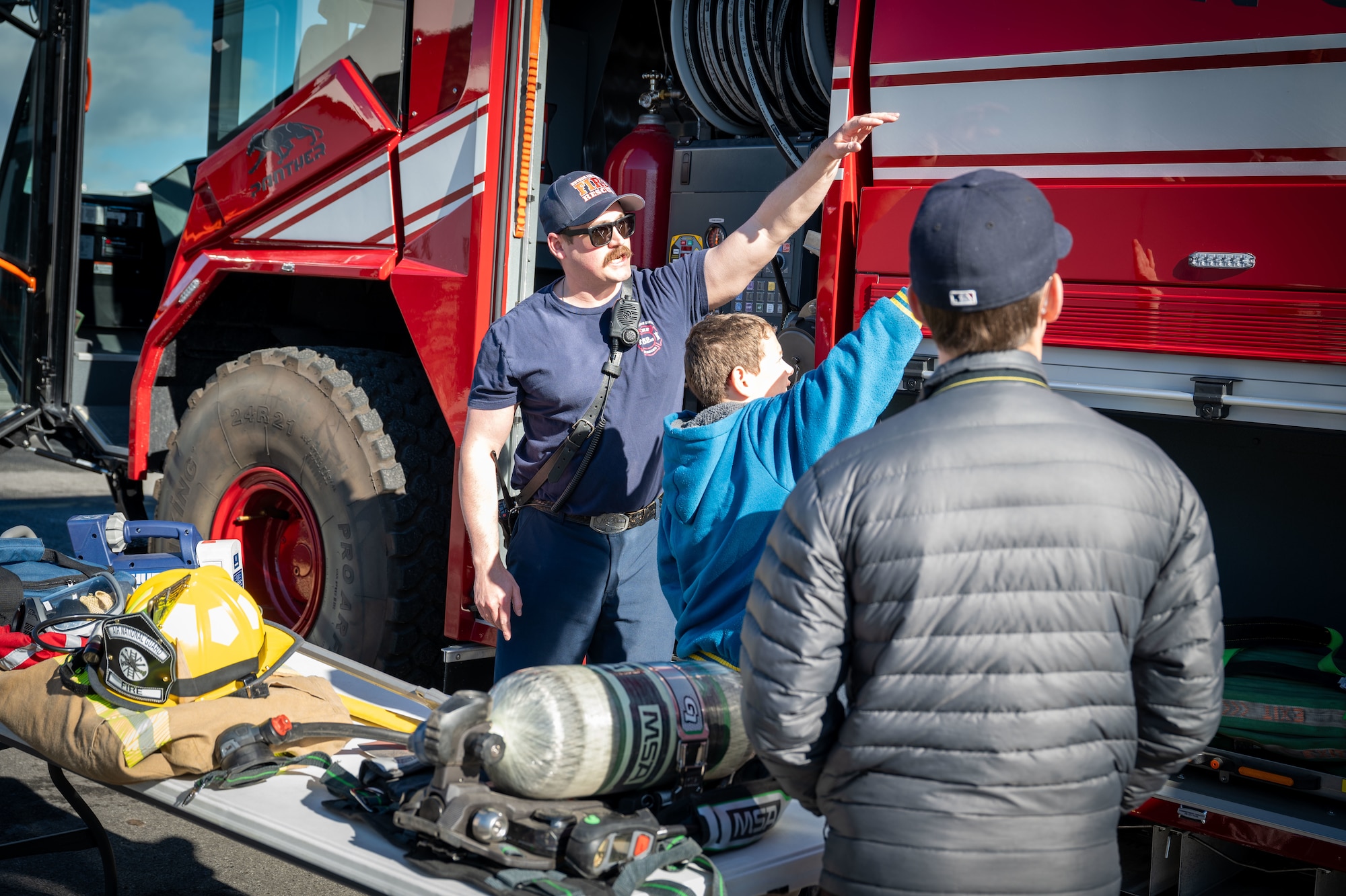 Firefighters in the Community