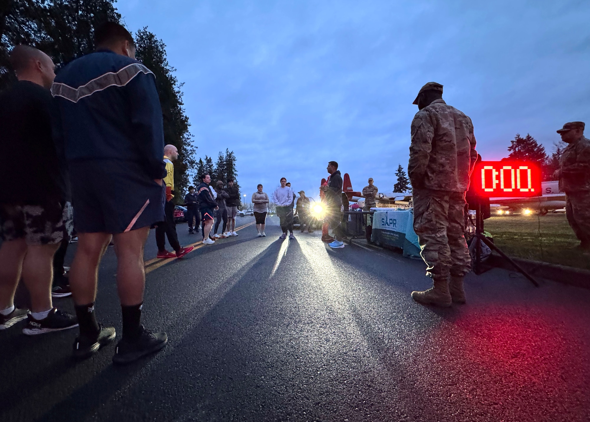 The 62d Airlift Wing Sexual Assault Prevention and Response office hosted a Superhero 5K kicking-off Sexual Assault Awareness and Prevention Month at Joint Base Lewis-McChord, Washington, April 1, 2025. SAAPM is observed throughout the month of April each year to raise awareness and reinforce the commitment to eliminating sexual assault within the military through prevention initiatives, response programs and survivor support services.