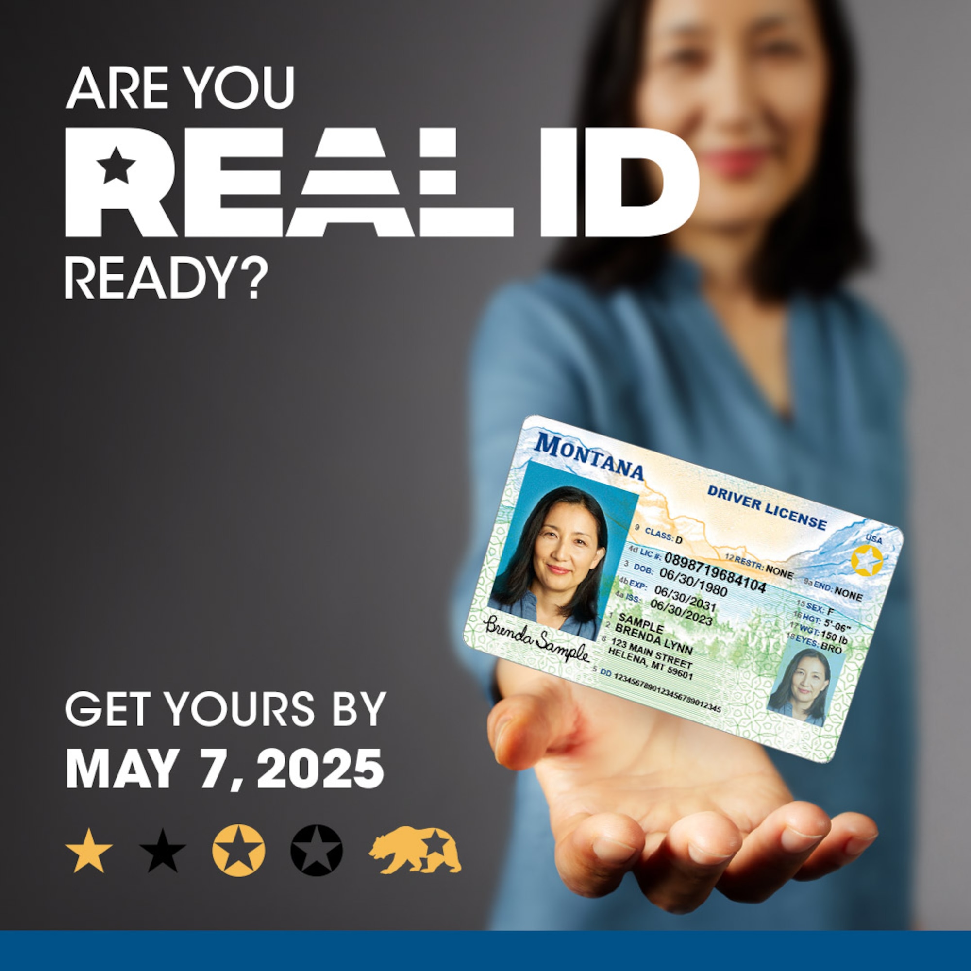 A graphic created by the U.S. Department of Homeland Security for their Real ID public awareness campaign, as part of their integrated efforts to improve the security of the country. Achieving REAL ID readiness is a collective effort between federal, state and local governments, as well as industry partners. (Graphic Courtesy of U.S. Department of Homeland Security)