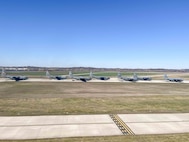 7 aircraft take off
