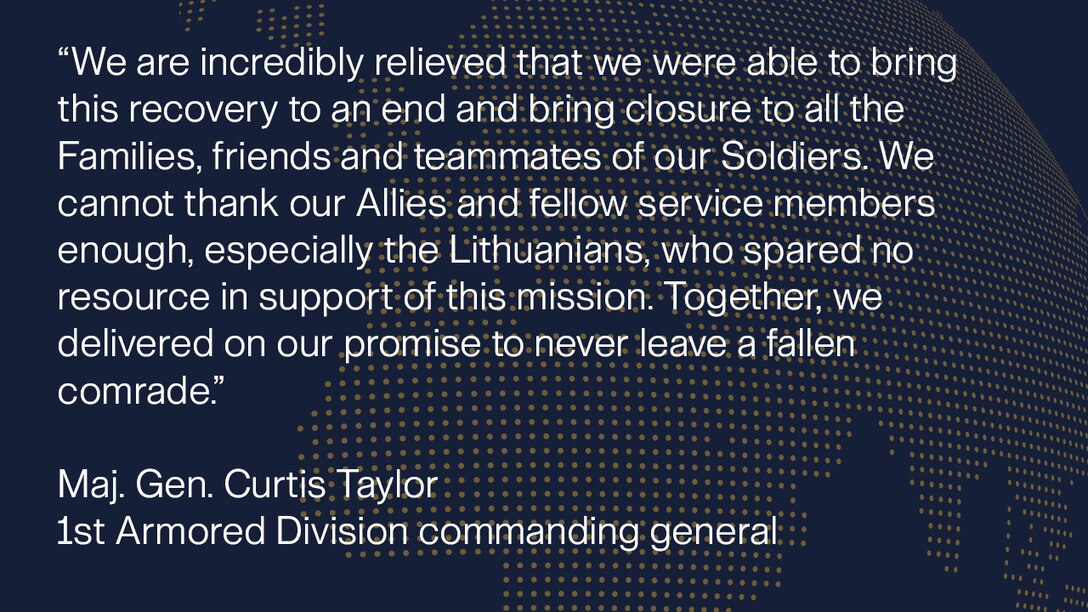 Soldiers Lithuania Quote