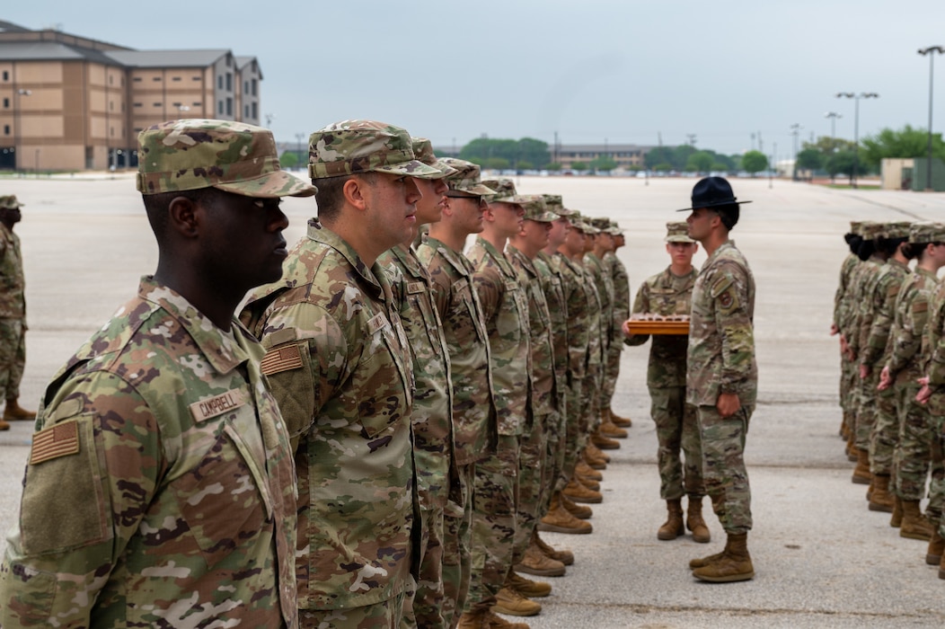 Training Squadron receive their Airman’s coin