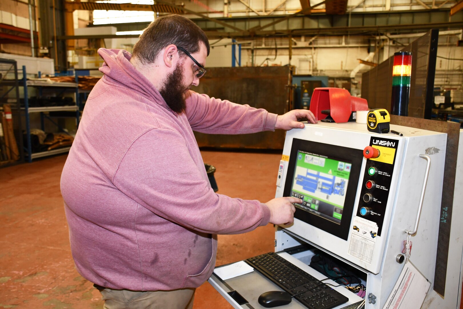Norfolk Naval Shipyard’s Pipefitter Shop (Shop 56) Pipefitter Tyler Bell started at the shipyard as an apprentice almost 10 years ago. “I chose to become a pipefitter because my great-grandfather was a pipefitter, so when I was offered the position of pipefitter, I went with it. Here I am almost 10 years later enjoying my job just as much if not more than when I first became an apprentice.”