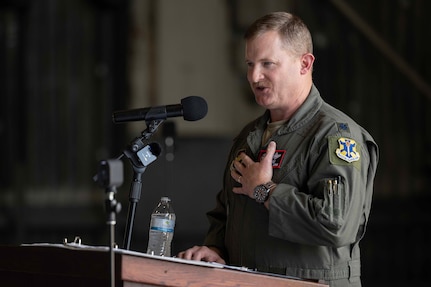 435th FTS Change of Command