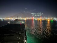 USS Lewis B Puller conducts routine port visit to Cape Town, South Africa