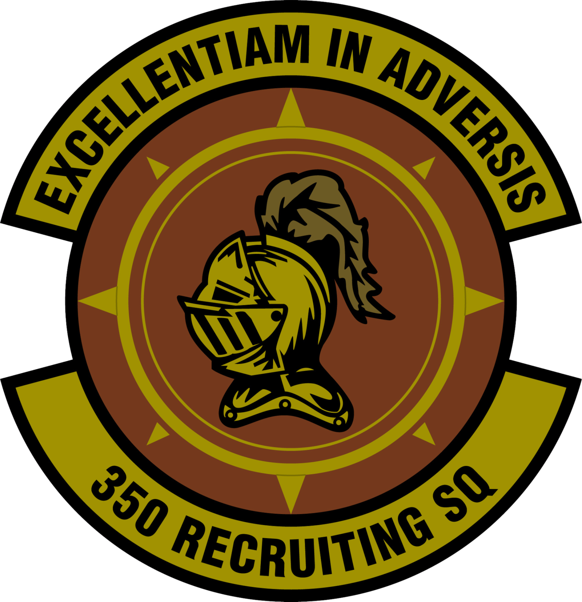 350th Recruiting Squadron emblem